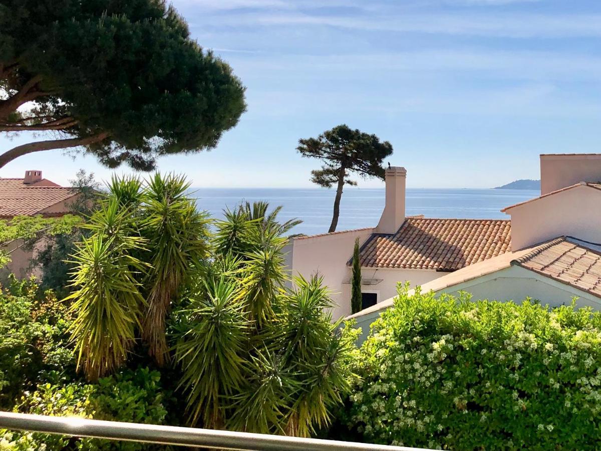 Villa Montfleuri, vue mer, piscine, 8 pers, centre-ville Sainte-Maxime Extérieur photo